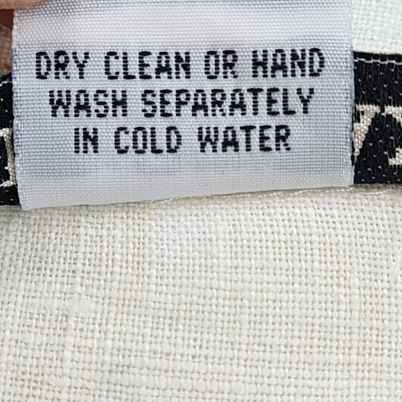 Cynthia Max Women's 100% Linen Floral Button Front Shirt Cottagecore - S - Picture 8 of 9